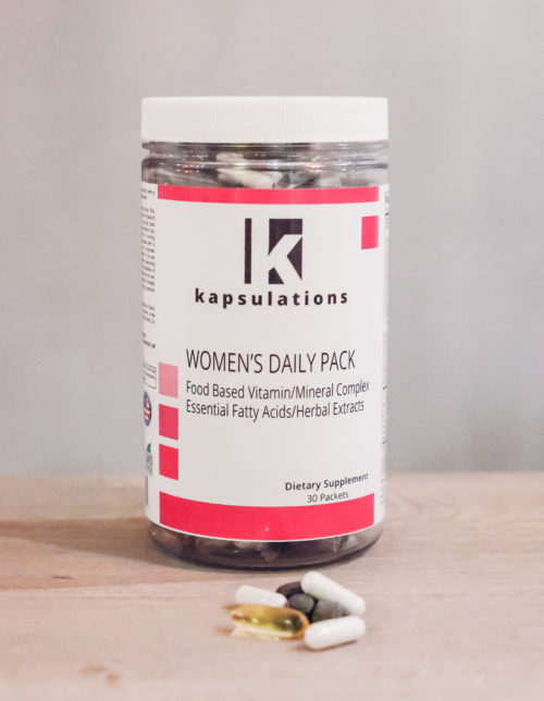 kapsulations women's daily pack